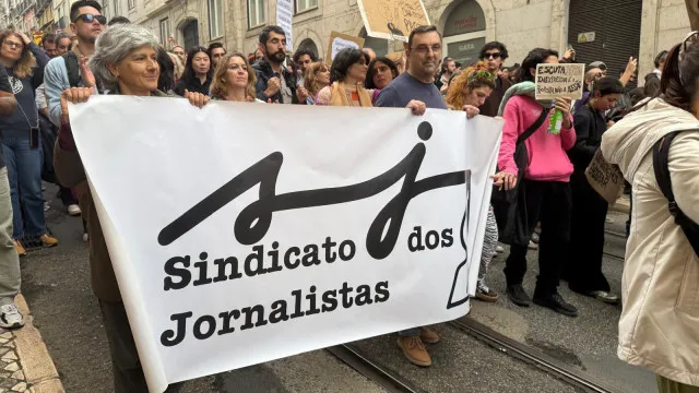 
                    Sindicato dos Jornalistas apela à greve para dizer 