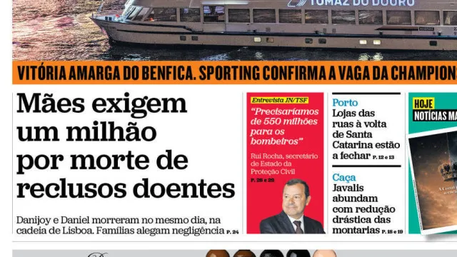 
                    Hoje é notícia: Mães de reclusos exigem milhão; Sob a sombra de Passos
                