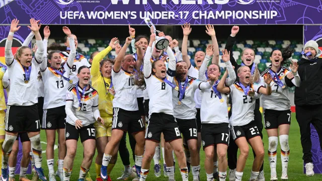 Alemanha soma nono título no Europeu sub-17 de futebol feminino