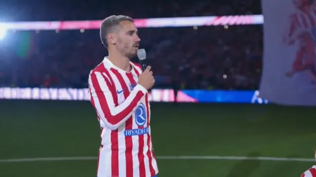 
                    As lágrimas de Simeone na despedida de Griezmann do Metropolitano
                