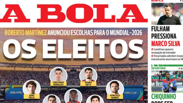 
                    Por cá: Os eleitos de Martínez e um dia com Farioli
                