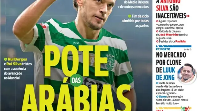 
                    Por cá: FC Porto 