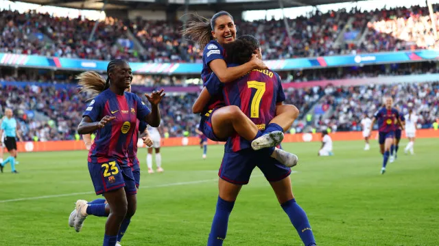 Kika Nazareth é campeã. Barcelona goleia Lyonnes e conquista Champions