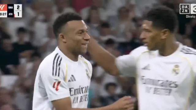 Pazes feitas? Mbappé regressa aos golos e Bernabéu... aplaude