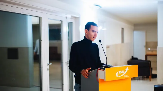 
                    Secretário-geral da JSD João Pedro Luís é o novo presidente da 'jota'
                