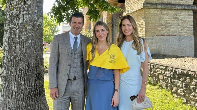 Filha de Luís Figo forma-se em Medicina: “Não há palavras, orgulho em ti”