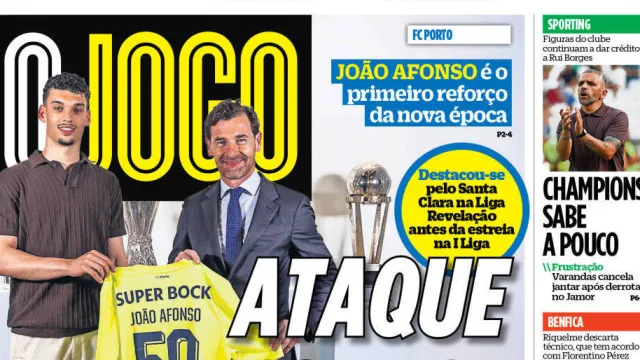 Por cá: Novo guardião no FC Porto e silêncio insuportável na Luz