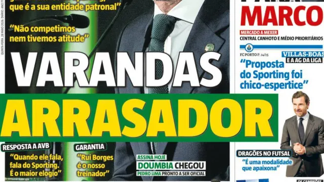 Por cá: Carta 'blanca' para Jorge Mendes e Varandas arrasador