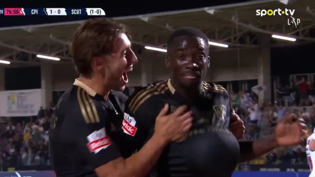 O golo de Ofori que animou o Casa Pia e acabou com o sonho do Torreense