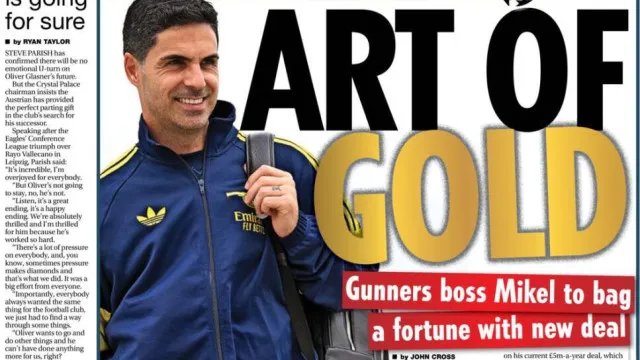 Lá fora: Arteta com renovação milionária e Gordon já chegou a Barcelona