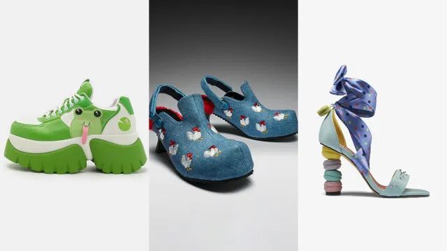 
                    Sapatos cheios de personalidade para quem gosta de dar nas vistas
                