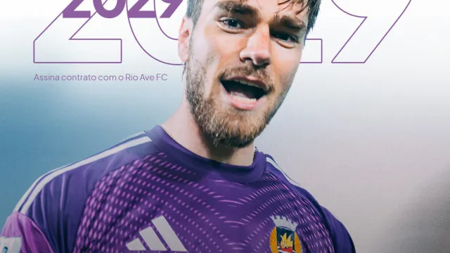 Oficial: Enio Van der Gouw assina em definitivo pelo Rio Ave até 2029