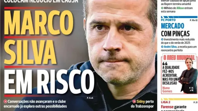 
                    Por cá: 