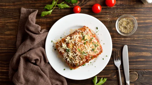 
                    Receita de lasanha de frango saudável ideal para levar na marmita
                