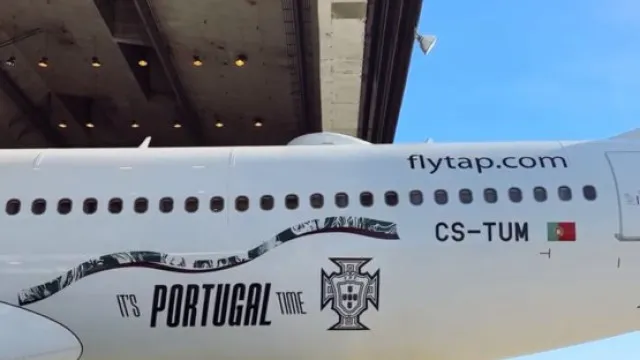 TAP revela avião que vai levar Portugal ao Mundial2026