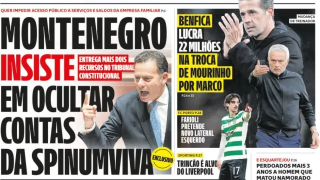 
                    É notícia: Spinumviva? Montenegro trava acesso; Colégio afasta alunos
                
