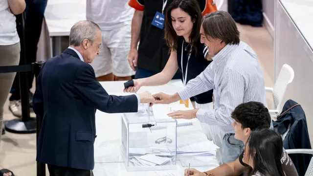 Florentino e Riquelme já votaram. Eis o primeiro balanço dos votantes