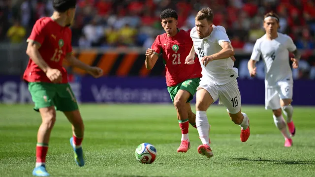 naom_6a25e83ef2a63 Noruega fecha preparação para o Mundial com empate frente a Marrocos