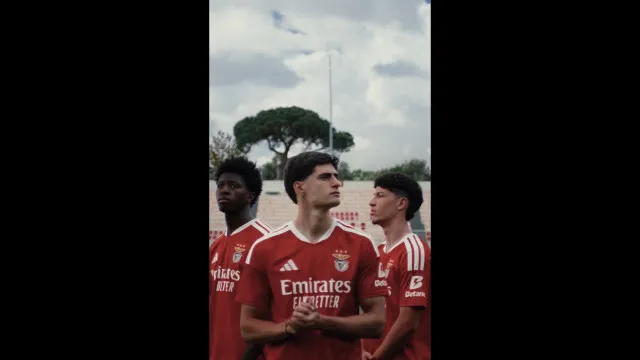 Benfica apresenta nova camisola para 2026/27 inspirada na formação