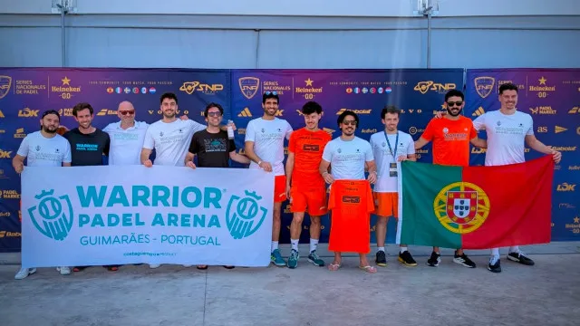 Equipa de Guimarães é vice-campeã mundial em competição amadora de padel