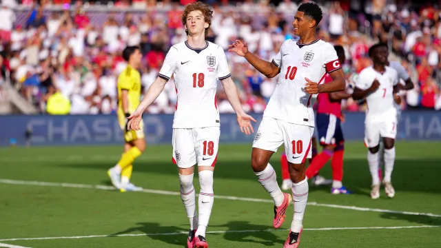 
                    Inglaterra cumpre e vence Costa Rica antes da estreia no Mundial
                