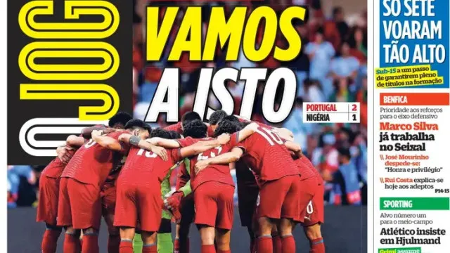 Por cá: "The kid" safa Portugal da surpresa antes do Mundial