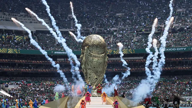 EM DIRETO: Cerimónia de abertura acabou, segue-se o México-África do Sul
