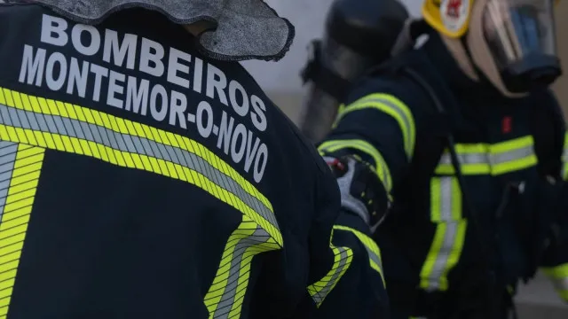 
                    Incêndio em armazém em Montemor-o-Novo está ativo, mas a ceder aos meios
                