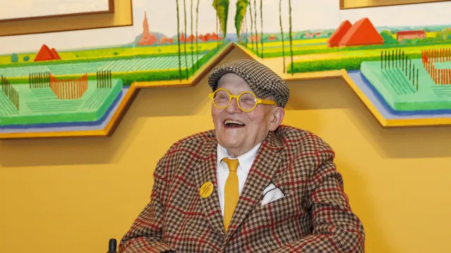 
                    Morreu o artista britânico David Hockney. Tinha 88 anos
                