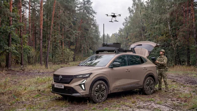 
                    Renault e Thales desenvolvem protótipo para as forças armadas, o 4 Troop
                