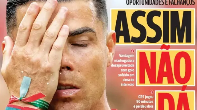 Por cá: Portugal manda "bola fora" e contraria ambições no Mundial