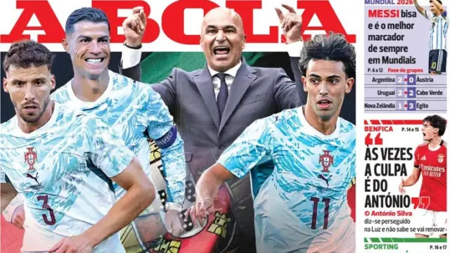 Por cá: Portugal... 'à italiana' para vingar no Mundial?