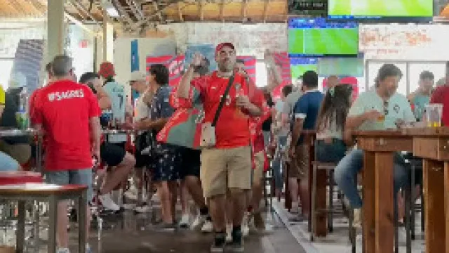 "Apita o comboio" toma conta de Houston antes do Portugal-Uzbequistão