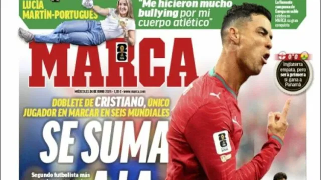 Lá fora: Cristiano, "o redentor", no centro de todas as atenções
