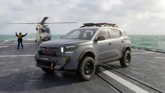 
                    Citroën C3 Aircross com inspiração naval celebra Marinha Francesa
                