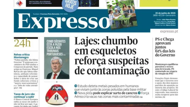 
                    Hoje é notícia: Lajes? Suspeitas de contaminação; FMI faz alerta
                
