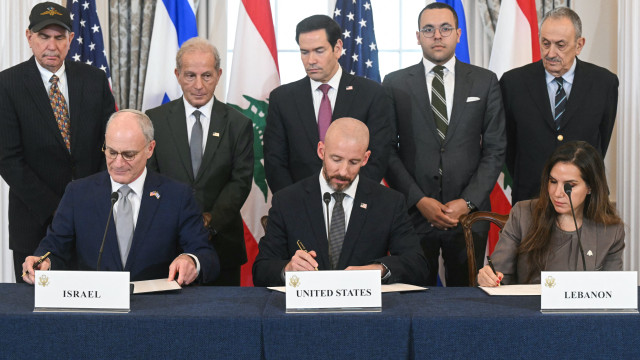 EUA anunciam acordo-quadro entre Líbano e Israel sem revelar conteúdo