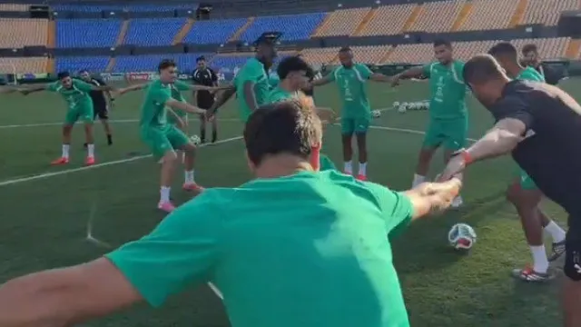 Marrocos optou por um 'meinho' diferente e os jogadores foram à loucura