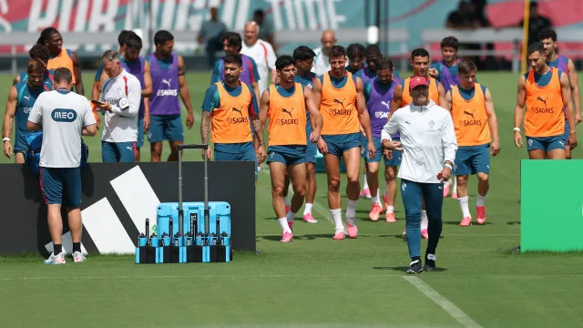 Último treino de Portugal em Palm Beach com todos disponíveis