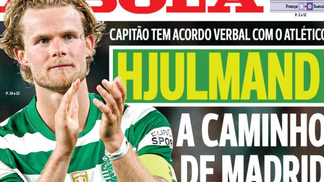 Por cá: Hjulmand já tem acordo e Benfica sobe parada por António Silva