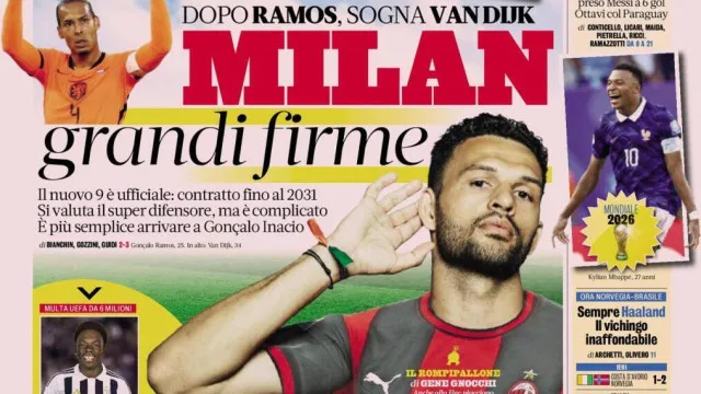 Lá fora: Gonçalo Ramos não é o único português a fazer manchete