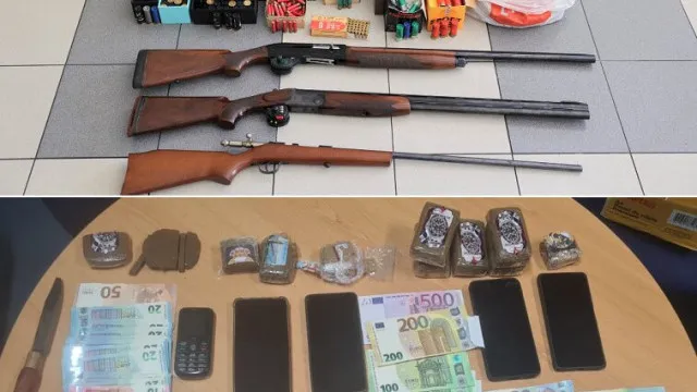 
                    PSP detém em Coimbra grupo que traficava haxixe. Têm entre 35 e 61 anos
                