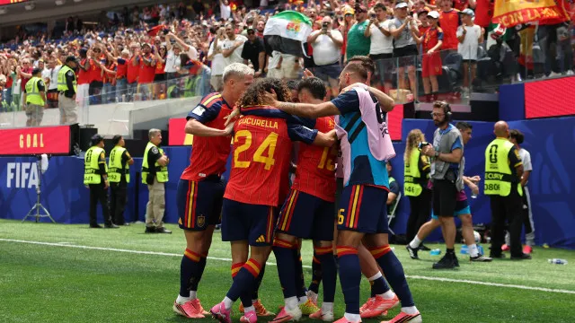 Espanha 'baila' frente à Áustria e marca duelo com Portugal... ou Croácia