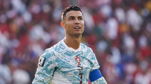 
                    Ronaldo eleito melhor em campo e não esquece Diogo Jota: 