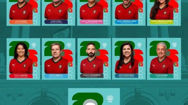Deputados como cromos do Mundial2026? Sim! Assembleia mostra "o nosso 11"
