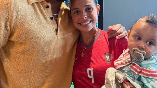 Drake esteve no jogo de Portugal (ao lado da famÃlia de GonÃ§alo Ramos)