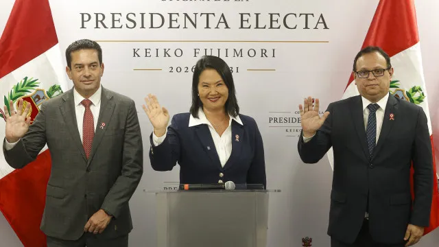 UE felicita Keiko Fujimori pela vitÃ³ria nas presidenciais no Peru