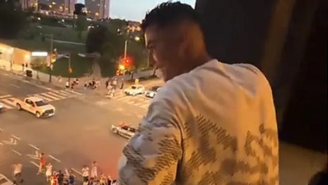 
                    Tirada de Dalot deixou Cristiano Ronaldo às gargalhadas: 