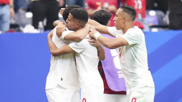 Marrocos bate Canadá, de Eustáquio, e garante primeira vaga nos 'quartos'