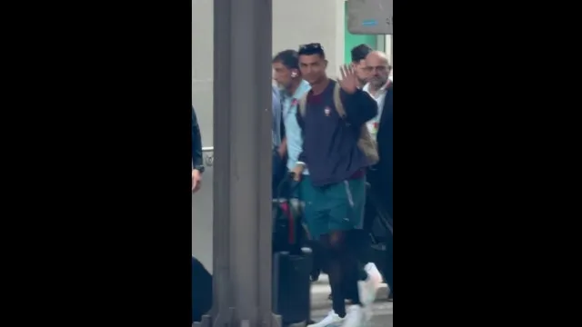
                    Seleção nacional chegou a Dallas e Cristiano Ronaldo motivou a loucura
                